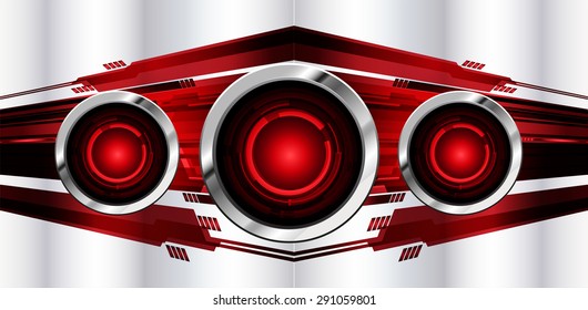 Dark red Light Abstract Technology background for computer graphic website internet. silver. infographics. move motion