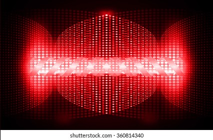 dark red Light Abstract Technology background for computer graphic website internet business. circuit. illustration. digital. infographics. binary code. www.Spark.zero one. vector eye scan virus laser