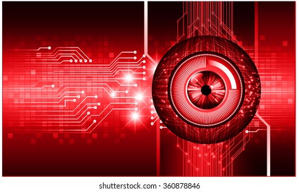 dark red Light Abstract Technology background for computer graphic website internet business. circuit. illustration. digital. infographics. binary code. www.Spark.zero one. vector eye scan virus