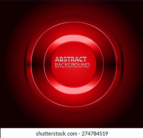 Dark red Light circle  Abstract Technology background for computer graphic website internet business. Brochure. card. banner flyer magazine. Design label. text box. infographics.