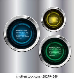 Dark red Light circle Abstract Technology background for computer graphic website internet. text box. Brochure. card. banner. label. infographics. Metals, alloys, steel, aluminum. button