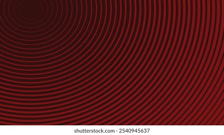 Dark Red line circle abstract background for backdrop or presentation