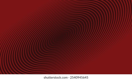 Dark Red line circle abstract background for backdrop or presentation