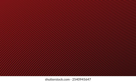 Fundo abstrato do círculo da linha vermelha escura para o pano de fundo ou apresentação