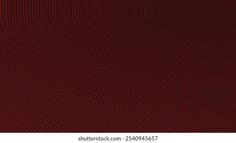 Dark Red line circle abstract background for backdrop or presentation