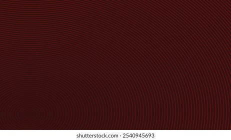 Dark Red line circle abstract background for backdrop or presentation