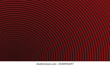 Dark Red line circle abstract background for backdrop or presentation