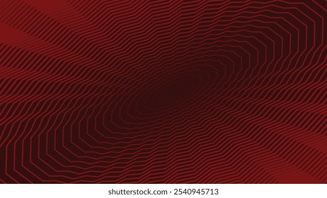 Dark Red line circle abstract background for backdrop or presentation