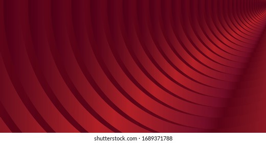 Dark red lines. Abstract banner design.