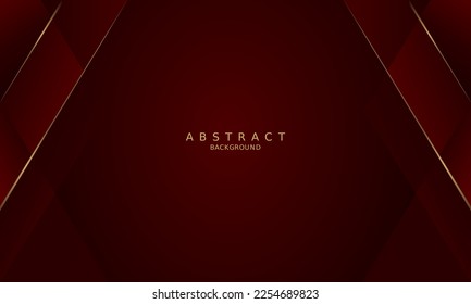 dark red luxury premium background and gold line.