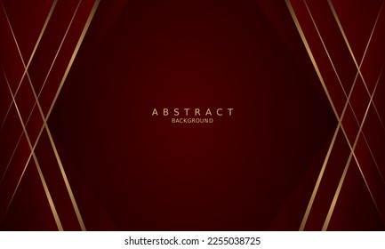 dark red luxury premium background and gold line.