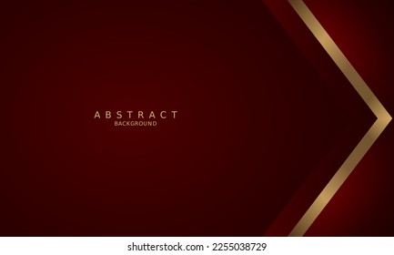 dark red luxury premium background and gold line.