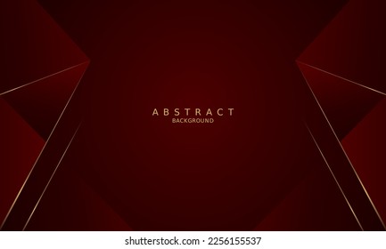 dark red luxury premium background and gold line.