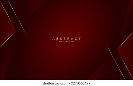 dark red luxury premium background and gold line.