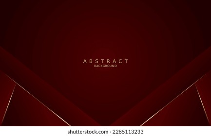 dark red luxury premium background and gold line