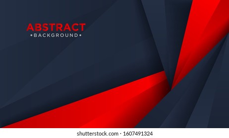 dark and Red Modern Abstract Background.