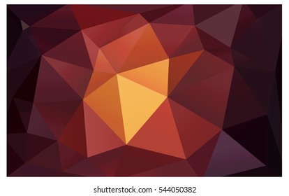 Dark Red modern geometrical abstract background. Texture, seamless background. Geometric background in Origami style with gradient. 