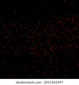 Dark RED Multi color and dots vector backdrop with with Glitter abstract illustration with blurred drops of red rain and Completely new template for your brand book COVER design