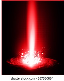 Dark red neon grow light Abstract Technology background for computer graphic website internet and business. circuit. illustration. infographics. ray. bright. Spark
