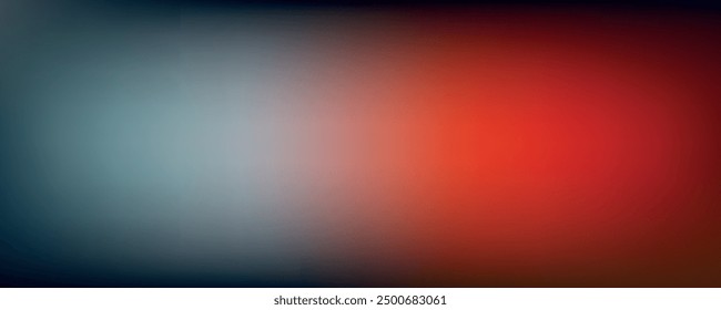 dark red orange blue color gradient background blurred neon color flow grainy texture effect futuristic banner design