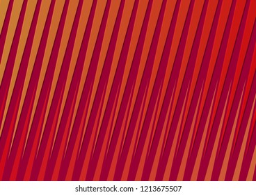 Dark red and orange gradient background with diagonal rays, plastic effect, triangle elements