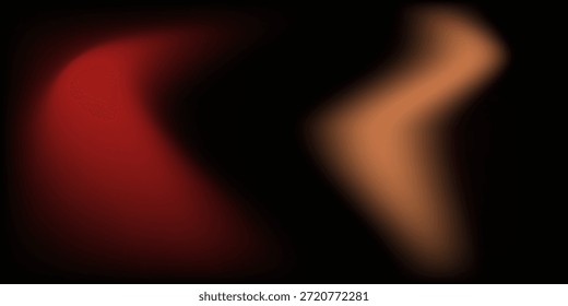 Fondo de textura granulada roja oscura Fondo de color vibrante abstracto Forma de onda Fondo negro Diseño de encabezado de Anuncio ancho y ruidoso