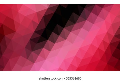 Dark red polygonal illustration, which consist of triangles. Geometric background in Origami style with gradient. Triangular design for your business in vector. Dark red polygonal illustration, which consist of triangles. Geometric background in Origami style with gradient. Triangular design for your business in vector.
