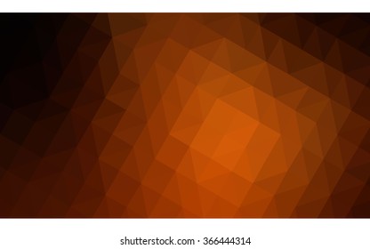 Dark red polygonal illustration, which consist of triangles. Geometric background in Origami style with gradient. Triangular design for your business.