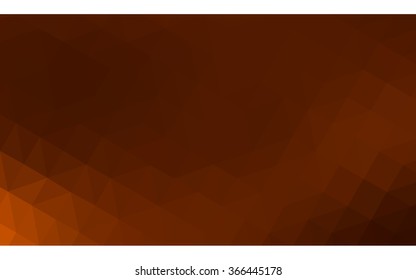 Dark red polygonal illustration, which consist of triangles. Geometric background in Origami style with gradient. Triangular design for your business.