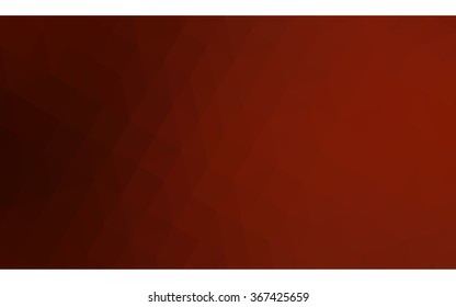 Dark red polygonal illustration, which consist of triangles. Geometric background in Origami style with gradient. Triangular design for your business.