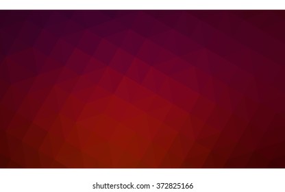 Dark red polygonal illustration, which consist of triangles. Geometric background in Origami style with gradient. Triangular design for your business.
