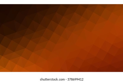 Dark red polygonal illustration, which consist of triangles. Geometric background in Origami style with gradient. Triangular design for your business.