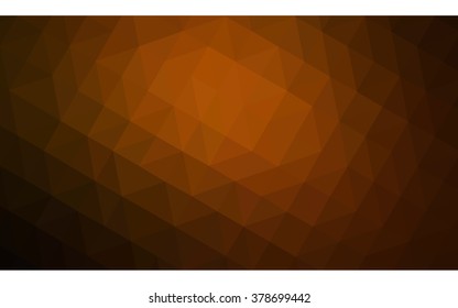 Dark red polygonal illustration, which consist of triangles. Geometric background in Origami style with gradient. Triangular design for your business.