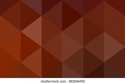 Dark red polygonal illustration, which consist of triangles. Geometric background in Origami style with gradient. Triangular design for your business.