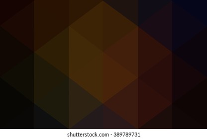 Dark red polygonal illustration, which consist of triangles. Geometric background in Origami style with gradient. Triangular design for your business.