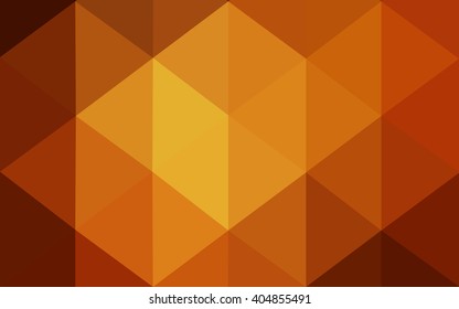 Dark red polygonal illustration, which consist of triangles. Geometric background in Origami style with gradient. Triangular design for your business.