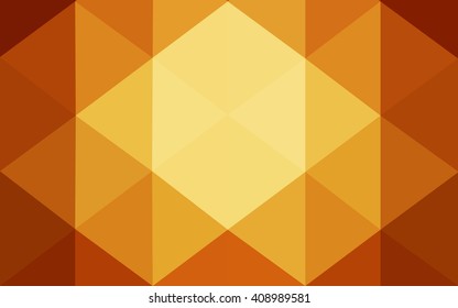 Dark red polygonal illustration, which consist of triangles. Geometric background in Origami style with gradient. Triangular design for your business.