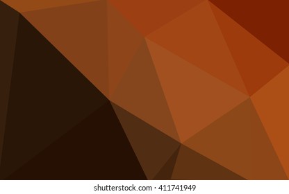 Dark red polygonal illustration, which consist of triangles. Geometric background in Origami style with gradient. Triangular design for your business.