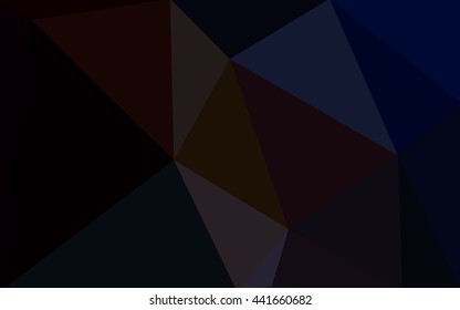 Dark red polygonal illustration, which consist of triangles. Geometric background in Origami style with gradient. Triangular design for your business.
