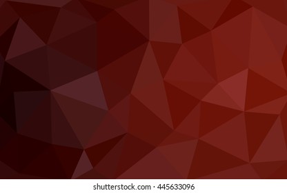 Dark red polygonal illustration, which consist of triangles Dark red polygonal illustration, which consist of triangles