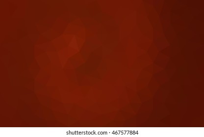 Dark red polygonal illustration, which consist of triangles. Geometric background in Origami style with gradient. Triangular design for your business.