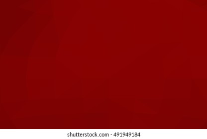 Dark red polygonal illustration, which consist of triangles. Triangular design for your business. Creative geometric background in Origami style with gradient.