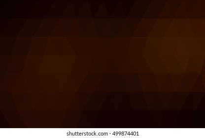 Dark red polygonal template. Glitter abstract illustration with an elegant design. The template can be used as a background for cell phones.