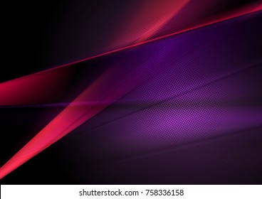 Dark Red And Purple Abstract Shiny Background. Vector Design