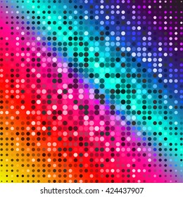 Dark red purple blue color Light Abstract pixels Technology background for computer graphic website internet. circuit board. text box. Mosaic, table