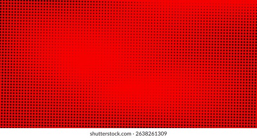Dark red retro comic pop art background with dots, cartoon halftone background vector illustration eps10