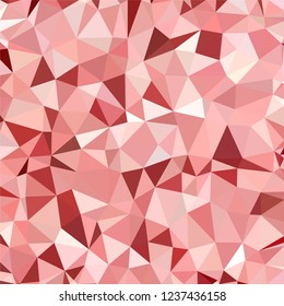 Dark Red, Salmon, Light Coral,, Triangular  low poly, mosaic pattern background, Vector polygonal illustration graphic, Creative, Origami style with gradient