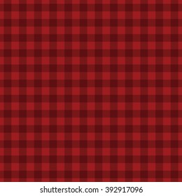 dark red seamless straight gingham pattern vector illustration
