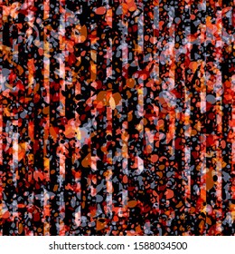 Dark red seamless texture with blots and vertical stripes. Abstract vector background for web page, banners backdrop, fabric, home decor, wrapping