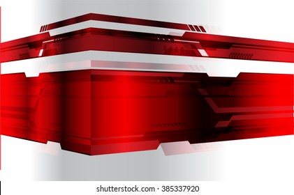 Dark red silver Light Abstract Technology background for computer graphic website internet and business. circuit. vector illustration. infographics. motion move blur.neon. pixel. eye scan virus